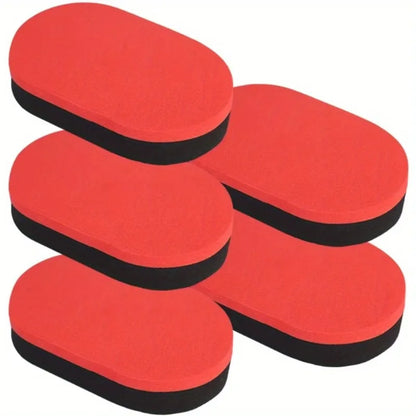 1/3/5Pcs Red Table Tennis Cleaning Brush Rubber Sponge Eraser Use Table Tennis Racket Cleaner Tennis Racket Care Accessories