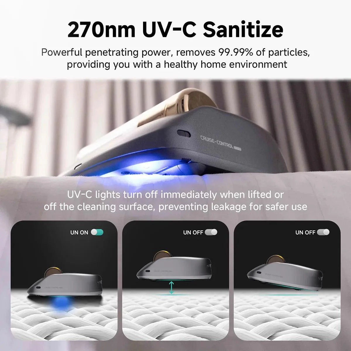 X1 Robot Bed Vacuum Cleaner