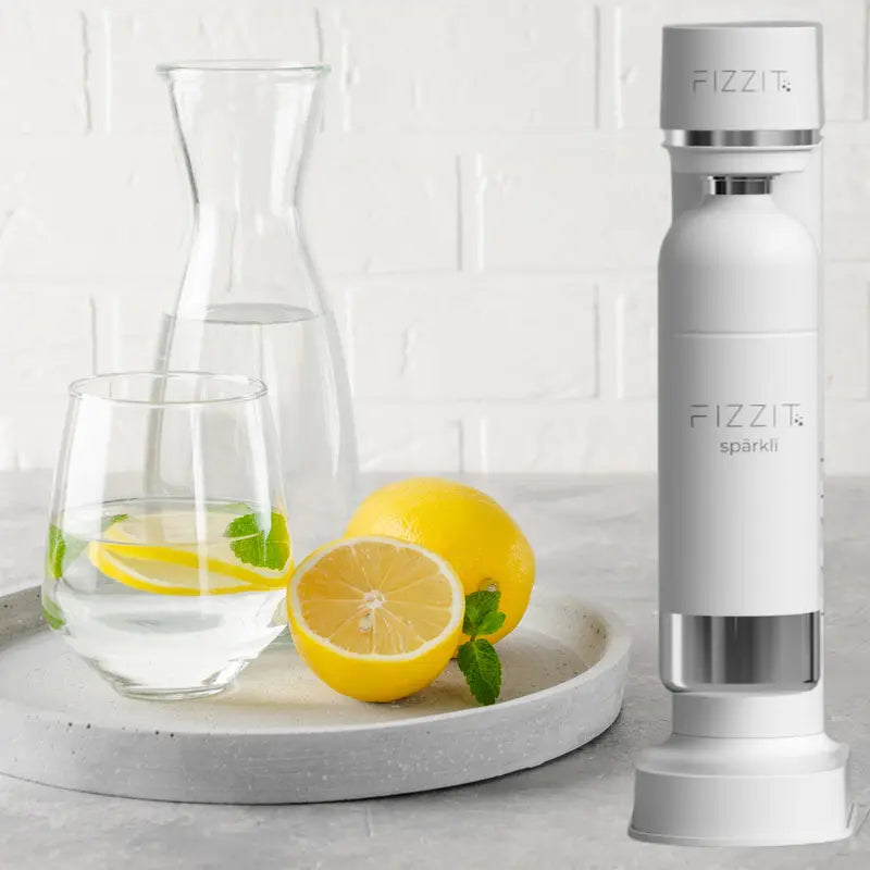 FIZZIT Spärklï Sparkling Water Maker Stainless Steel Bottles