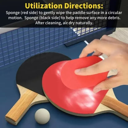 1/3/5Pcs Red Table Tennis Cleaning Brush Rubber Sponge Eraser Use Table Tennis Racket Cleaner Tennis Racket Care Accessories